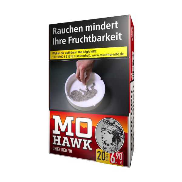 Mohawk Classic Red 10 x 20 Zigaretten
